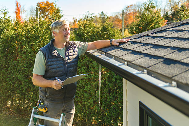 Professional Roofing technician working in Ammon, ID